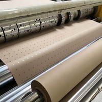 Machine de découpe automatique pour papier perforé respirant à trous triangulaires et ronds, idéal pour l'industrie du vêtement