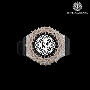 Reloj de Diamantes Moissanite con Incrustaciones de Oro, el Más Vendido, para Reuniones de Negocios, Eventos Formales y Uso Casual, Disponible para la Venta - Product Image 1
