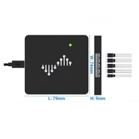 Analyseur logique DSLogic U3Pro16 USB 16CH/1GHz, décodeur SPI/I2C/UART 4Go/16Go, générateur de signaux, instrument de mesure électronique