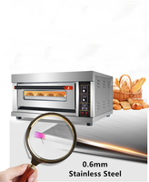 Four à pain numérique à un plateau R&M CE, machine de boulangerie à un seul étage, utilisation domestique, pain Horno, mini Ycd 1d, petit four à pâtisserie pas cher à vendre