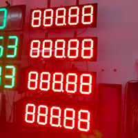 Affichage LED à 7 segments à 5 chiffres 88888 pour station-service extérieure