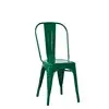 Proveedor de China Precio más barato Vintage Industrial Colorido Apilable Marco de hierro negro Comedor Tolix Sillas de metal Muebles para el hogar - Product Image 6