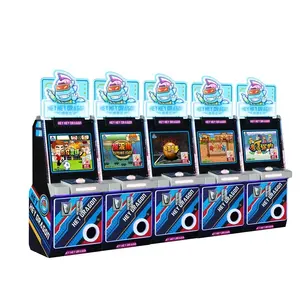 Hot bán 22 inch Arcade xổ số giải trí trong nhà vé công viên Cứu Chuộc trò chơi mahine đồng xu Pusher máy