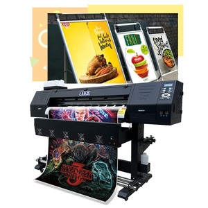 Impression par lots Imprimante éco-solvant 1.3 /1.6m Imprimante jet d'encre à solvant haute précision intelligente Panneaux publicitaires extérieurs - Product Image 1