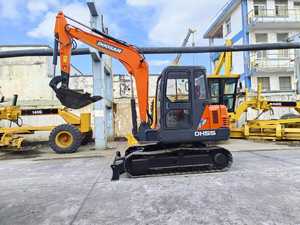 Mini excavatrice de travail utilisée Doosan Dh55 Dh55 DH60 DH70 DH75 DX55 Mini excavatrice Doosan55 avec lame de bulldozer 6 tonnes prête à l'expédition - Product Image 5