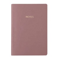 Carnet de notes personnalisé Morandi à couverture souple, carnet écologique A5 A6 mignon petit Journal rose en cuir, planificateur d'école bon marché