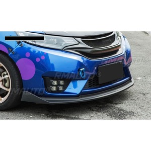 Difusor de Parachoques Delantero para Automóvil, Spoiler Negro Brillante, Pieza de Modificación para Honda Fit 2014-2017, Protector de Parachoques, Accesorios para Automóvil - Product Image 3
