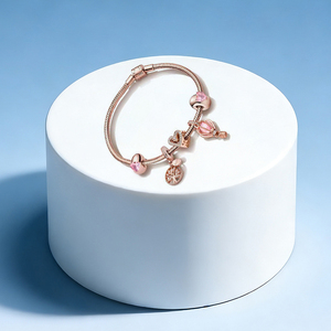 <span class=keywords><strong>Pulsera</strong></span> de la serie Daisy de oro rosa con diseño de galaxia hueca, moderna, para mujer, de Pangjia, modelo 74, ideal para cumpleaños y San Valentín, venta al por mayor. - Product Image 6