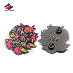 Longzhiyu mạnh mẽ OEM/ODM nhà máy 20 năm tùy chỉnh UV in ấn <span class=keywords><strong>Epoxy</strong></span> coatin huy hiệu kim loại doanh nghiệp quảng cáo Quà tặng khuyến mãi pin - Product Image 5
