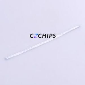 JS05A-10P-200-4-8 FFC Cable (Flexible Flat Cable) P=0.5mm Connector 10P 0.5mm 0.3mm Non-Inverting - Product Image 1