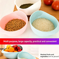 Ustensiles de cuisine : Passoire à riz, panier filtrant, passoire, bol, égouttoir à fruits et légumes, accessoires de nettoyage