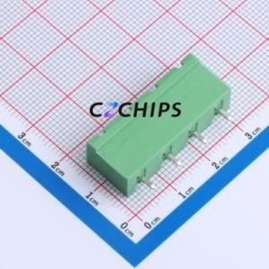 1766796 Plug-in Terminal Block Through hole Component (THT),P=7.62mm Connector 7.62mm Green Straight Pin 4P - Product Image 2