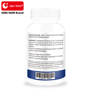 ผู้ผลิตอาหารเสริมธาตุเหล็ก 20 มก. ช่วยเสริมสร้างภูมิคุ้มกัน ผลิตพลังงาน แร่ธาตุสำคัญ บรรจุ 90 แคปซูล - Product Image 6