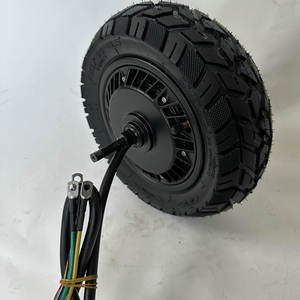 Электродвигатель электрический скутер 11 дюймов 48 В 60v72 2500 Вт-5000 Вт + Шина 100/55-6,5 скорость 80-120 км/ч с 2 группами датчиков Холла - Product Image 2