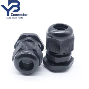 Connecteur YB PG13.5 en nylon, matière plastique, 6mm-12mm, étanche IP68, presse-étoupe avec écrou de blocage - Product Image 1