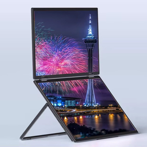 Nouveau Design 15.6 Pouces FHD Pliable Ordinateur Portable Extender Multi Écran PC LED LCD Double Moniteur Écran Portable HDR Panneau IPS pour Bureau - Product Image 1