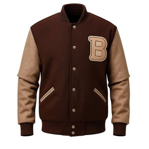 Best Price Letterman <b>Jackets</b> For <b>Men</b> High Quality Cotton Wool <b>Long</b> Sleeves Letterman <b>Jacket</b> For <b>Men</b> Winter - Product Image 1