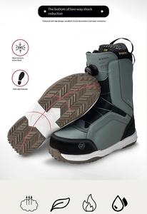 Bottes de <span class=keywords><strong>ski</strong></span> personnalisables en matériau PU imperméable, à enfiler rapidement, antidérapantes, amortissantes, pour le freestyle, multifonctionnelles - Product Image 4