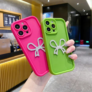 เคสโทรศัพท์กันกระแทกแบบใหม่ หรูหรา ประดับกลิตเตอร์ ลายโบว์เพชร สำหรับ Vivo Y78 Y02 Y17S Y36 Y16 Y51 Y39 V25 V50 - Product Image 3