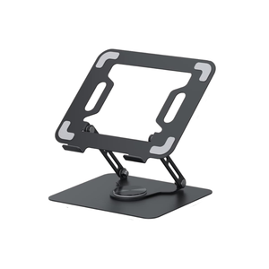 Stable Swivel <b>Laptop</b> Riser <b>Holder</b> Rotating Adjustable Foldable Metal Notebook Computer <b>Laptop</b> Stand for MacBook - Product Image 1