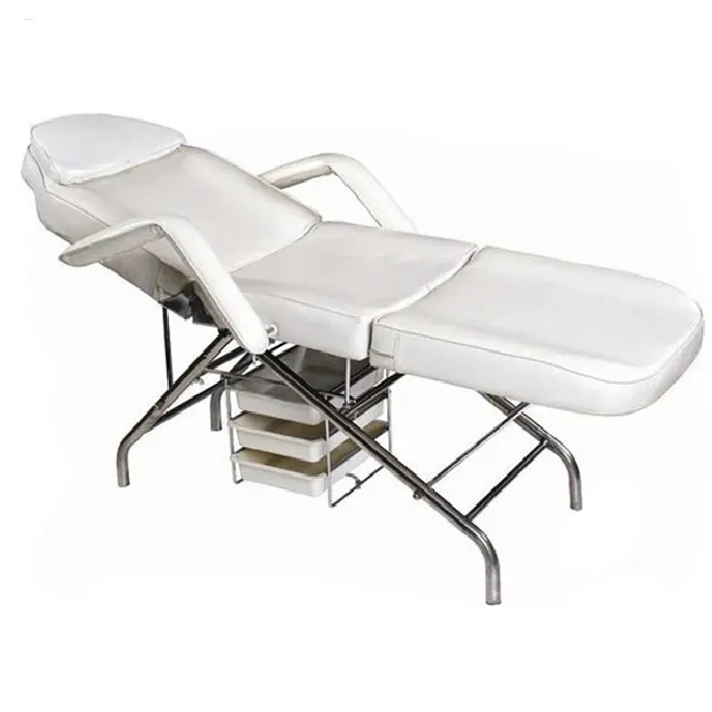 Economic Massage Bed Hydraulic Facial Portable Recliner Facial Chair for Beauty Salon