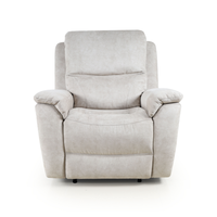 Fauteuil inclinable manuel en tissu de lin, fauteuil inclinable individuel pour salon, appartement, maison, détente
