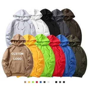 Plain Men's Hoodies & Sweatshirts Blank White Polyester Hoodie For Sublimation Sweat Shirts Manufacturing Hoodies Custom Logo