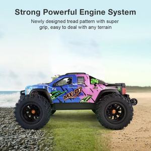 Coche Teledirigido Profesional RC Brushless SUV MX-07 de Alta Velocidad, Todoterreno, Monster Truck, Batería Lipo 8s, Alcance de 150m, Chasis Metálico, USB - Product Image 4