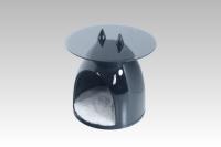 Table basse multifonctionnelle moderne et élégante 2026 en verre trempé FRP, pour salon, maison pour animaux de compagnie, ou nid pour chat