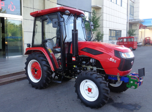 उच्च गुणवत्ता फैक्टरी मूल्य के साथ नई डिजाइन 50HP 4W मिनी लोडर ट्रैक्टर 4X4 traktor अन्य खेत मशीन बिक्री के लिए - Product Image 6