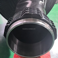 Tuyau plat en TPU de grande taille 12 "16" avec raccord SS équivalent Victaulic tuyau de vidange tuyau de filetage tuyau