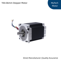 Moteur pas à pas YAKO YK86HB65-04A NEMA34, 2 phases, 3,2 N.m, 4 A, 65 mm, 8 fils pour machine de gravure CNC