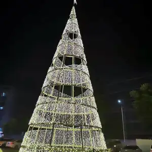 Lampu Pohon Natal 15M, Lampu Dekorasi Luar Ruangan