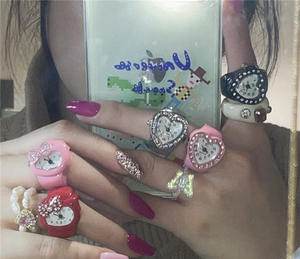 Accessori per orologi moda donna <span class=keywords><strong>anello</strong></span> <span class=keywords><strong>da</strong></span> <span class=keywords><strong>dito</strong></span> per <span class=keywords><strong>orologio</strong></span> al quarzo Seiko moda donna personalizzato per coppia - Product Image 5