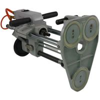 Équipement portatif à faible bruit de perceuse d'air de 1500rpm M14,5/8 "-11 avec la base de fixation d'aspiration de vide utilisée avec le compresseur d'air