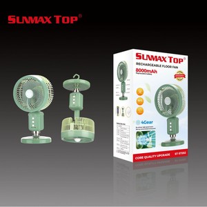 Sunmax Top Rechargeable Floor <b>Fan</b> 8000mAh Brushless Motor With <b>Remote</b> <b>Control</b> - Product Image 3