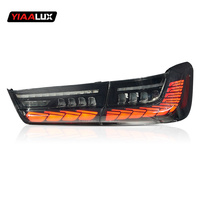 Feux arrière LED d'usine séquentiels pour BMW Série 3 G20, feux arrière à effet écailles de dragon pour BMW Série 3 G20 2019 2020 2021