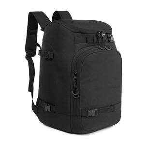 Échantillon gratuit Sac à chaussures de ski en PVC 38L Sac à dos de voyage aérien tendance Fond imperméable pour casque Lunettes Gants Sac à dos de ski - Product Image 1