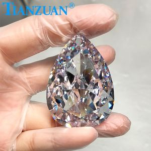 480ct 34*47mm सफेद रंग नाशपाती आकार मिलेनियम स्टार घन zirconia ढीला पत्थर <span class=keywords><strong>cz</strong></span> पत्थर - Product Image 1