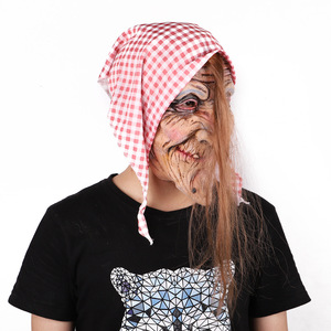 Máscaras Divertidas de Rata y Bruja para Halloween, Material de Látex, Máscaras para Fiestas de Navidad - Product Image 4