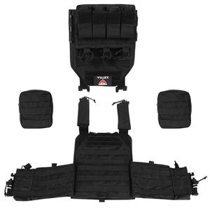 Chaleco Táctico Negro Transpirable Personalizado, Sistema Molle de Liberación Rápida, Ligero, Portaplacas para Caza, Chaleco de Seguridad Táctico - Product Image 4