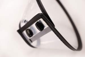 <span class=keywords><strong>Dog</strong></span> Cone E-Halsband Einstellbar nach der Operation, Recovery E-Halsband, Kunststoff-E-Halsband, Toggles & Turn Key Locking Mechanism - Product Image 2