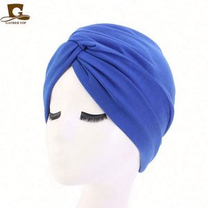 ผ้าโพกหัวแบบผูกไขว้ ผ้าเนื้อนุ่ม สีพื้น เรียบง่าย ใส่ได้ทั้งชายและหญิง เหมาะสำหรับใส่ในบ้าน ขี่จักรยาน หรือเดินทางทุกวัน - Product Image 5