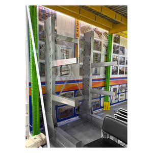 Heda Heavy Duty Industrial Warehouse Racks Adjustable Steel Cantilever <b>Racking</b> System for Long Materials - Product Image 1