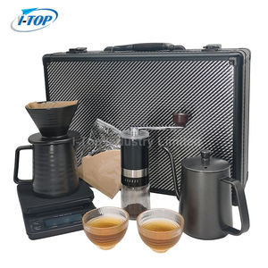 En Stock, <span class=keywords><strong>kit</strong></span> de hervidor de agua árabe, herramientas de <span class=keywords><strong>Barista</strong></span> ecológicas de estilo más nuevo con gotero de café para acampar, servir té/café - Product Image 1