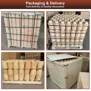 Control de flujo de metal refractario prensado en seco ladrillos de fuego para fundición de aleación de hierro/acero - Product Image 6