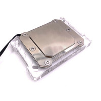 Refroidisseur de processeur XHDIY XH02 à micro-canaux sans ventilateur pour AM3 AM4 et LED violette pour processeur