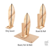 Planche de surf en bois pour l'entraînement