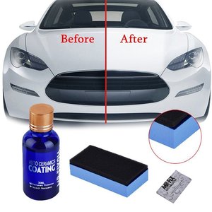 Kit de Revestimiento Cerámico para Autos con Efecto de Alto Brillo, Sellador de Pintura para Cuidado Exterior de Autos, Anti-rayones, Dureza 9H, 30ML - Product Image 3