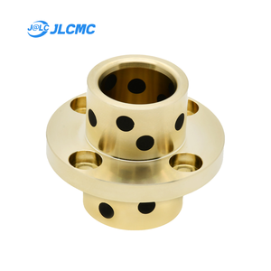 ปลอกสวมทองแดงผสม JLCMC แบบมีร่องนำทาง ไม่ใช้น้ำมัน ขนาดเส้นผ่านศูนย์กลางภายใน 6-50 มม. ความแม่นยำสูง ไม่ต้องบำรุงรักษา - Product Image 2